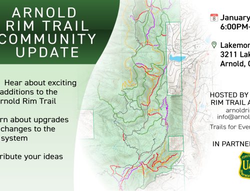 Arnold Rim Trail Community Update – January 8th, 2026