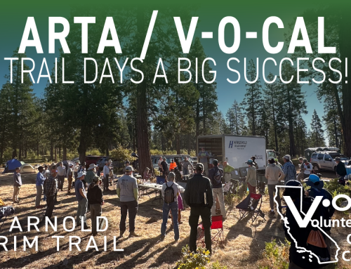 ARTA & Volunteers for Outdoor California (V-O-Cal) Trail Days a Big Success!